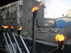 Flames Carry Mumbai Menorah’s Light Skyward